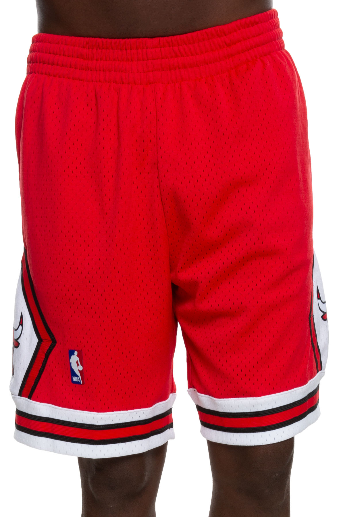 Chicago Bulls Mitchell & Ness Swingman BaSKETBALL Shorts Stitched Pants S-2XL 