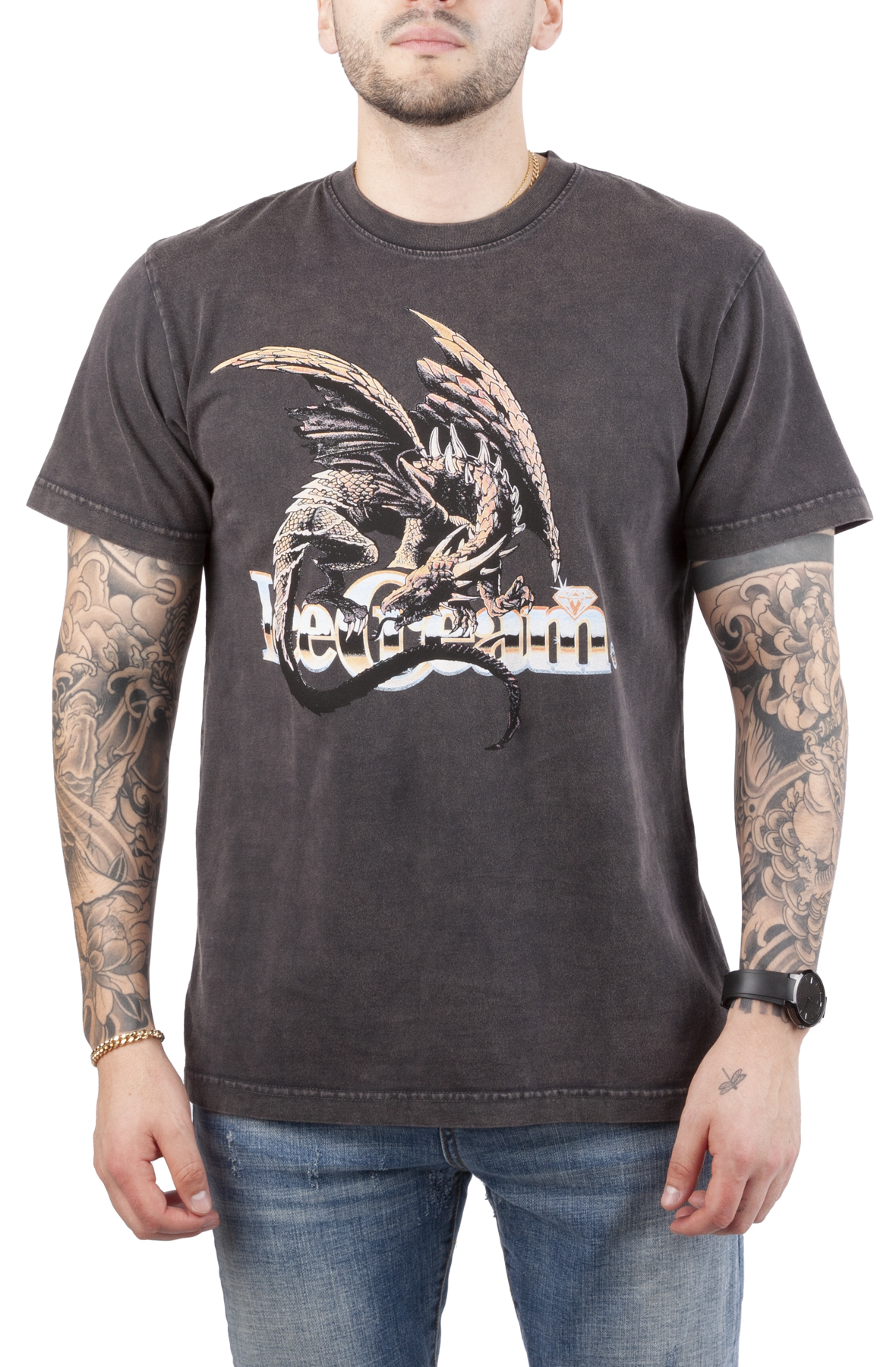 Fire Drake Short Sleeve Knit Tee