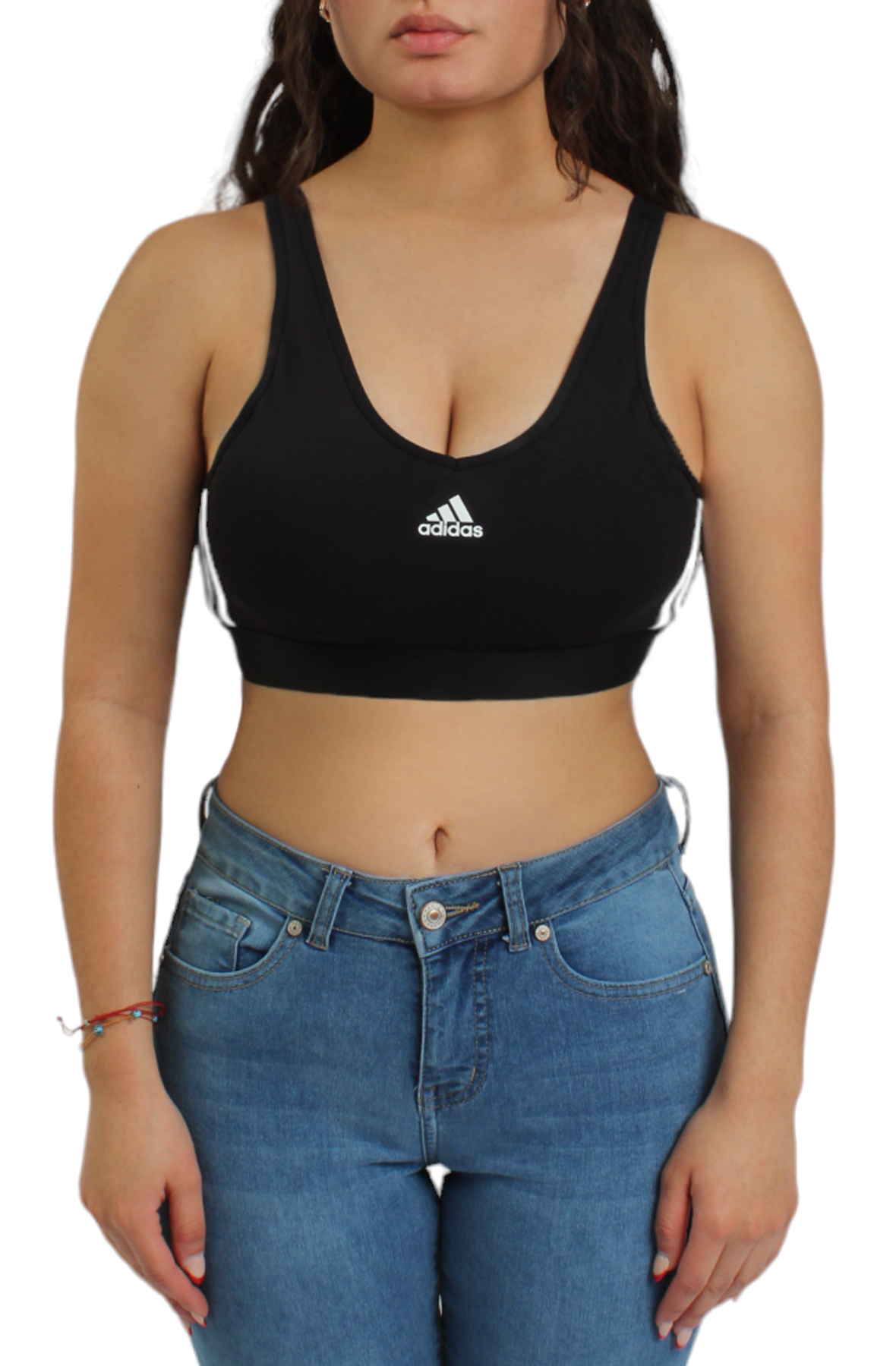 Essentials 3-Stripes Crop Top