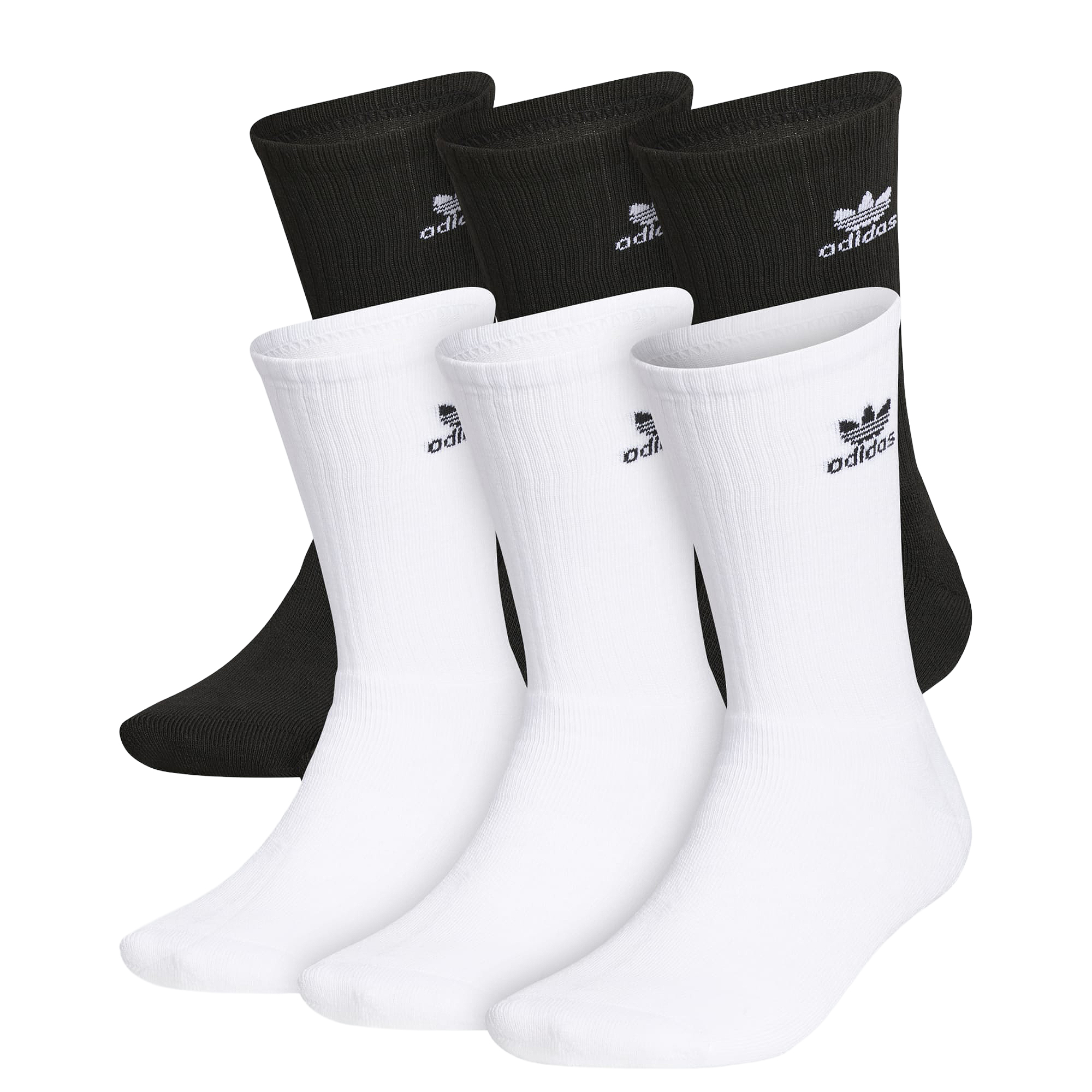 Trefoil Crew Socks 6 Pairs