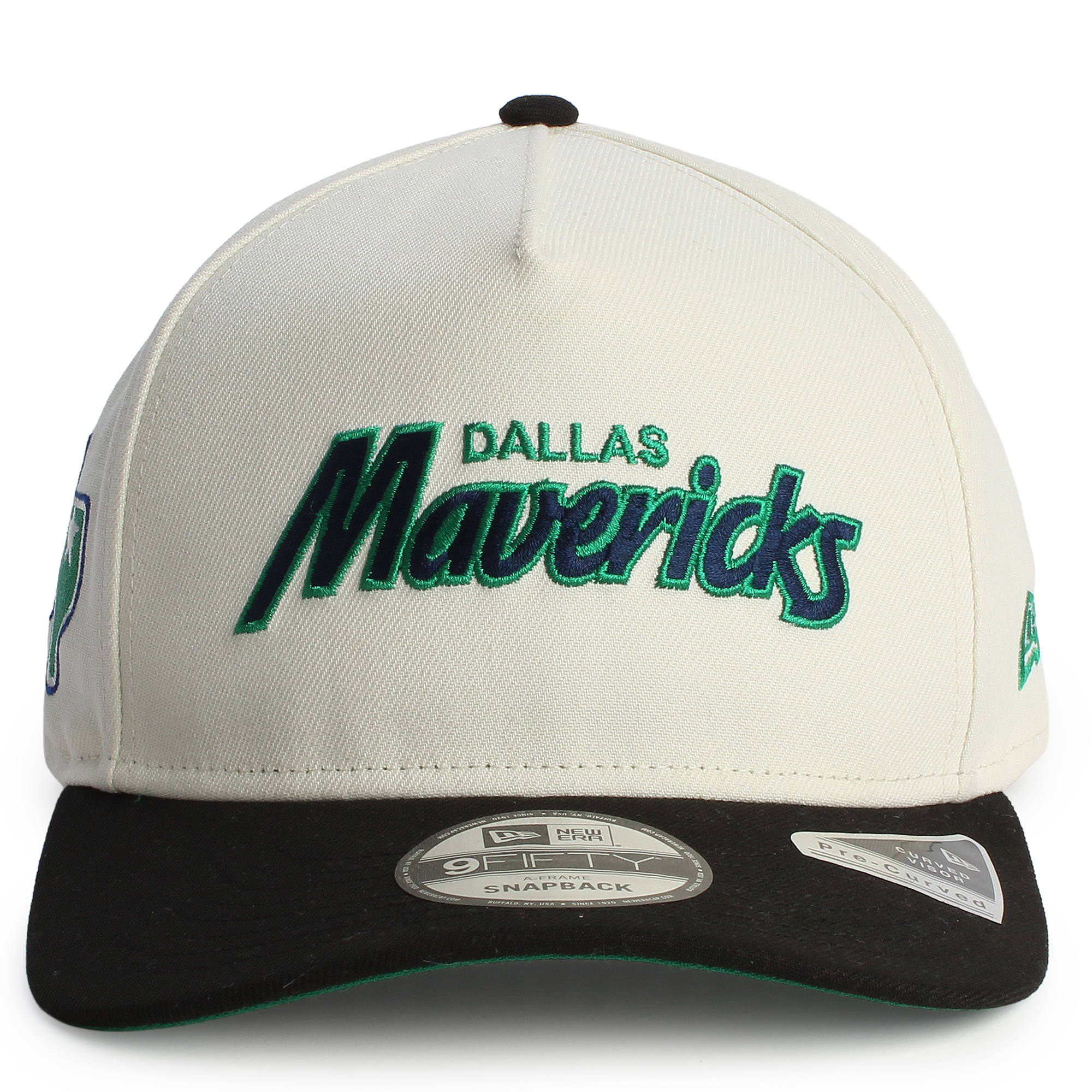 NBA Dallas Mavericks 9FIFTY A-Frame Pre-Curved Snapback