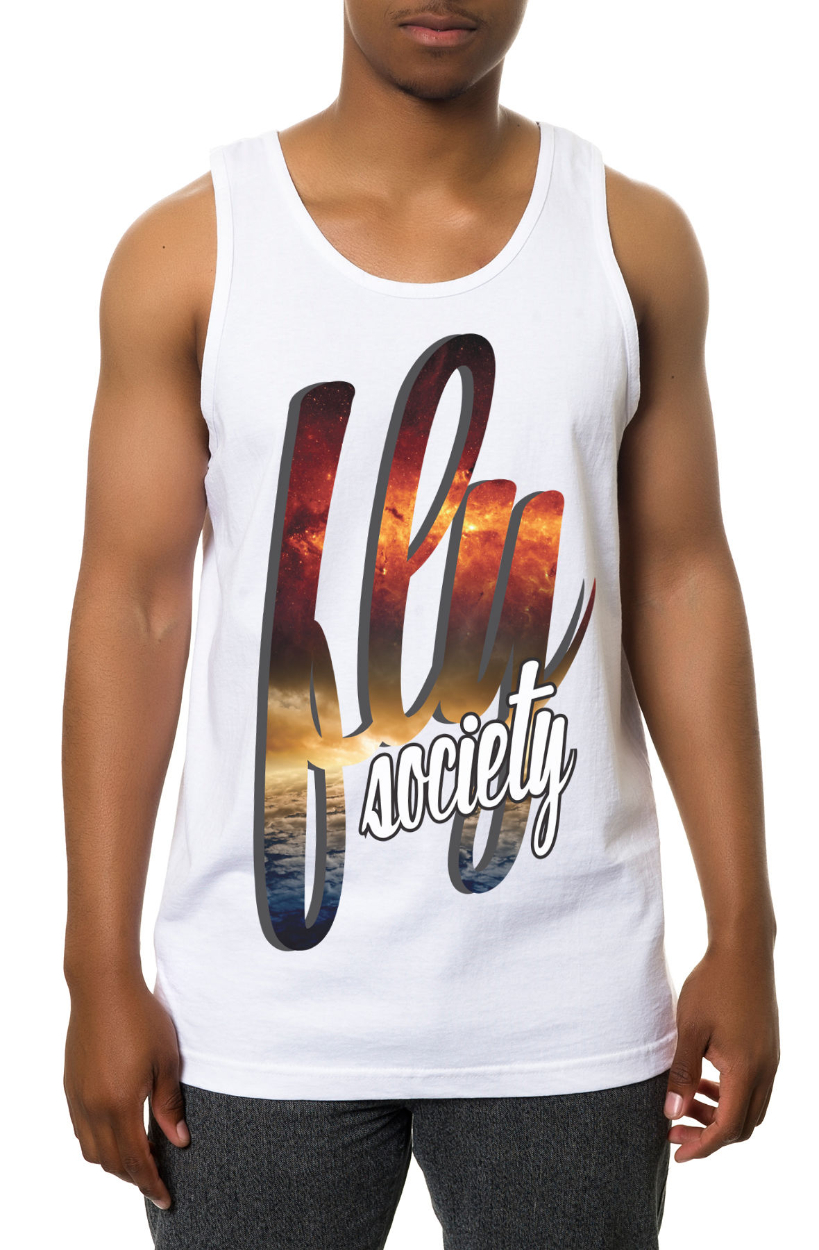 The Fly Time Tank Top in White