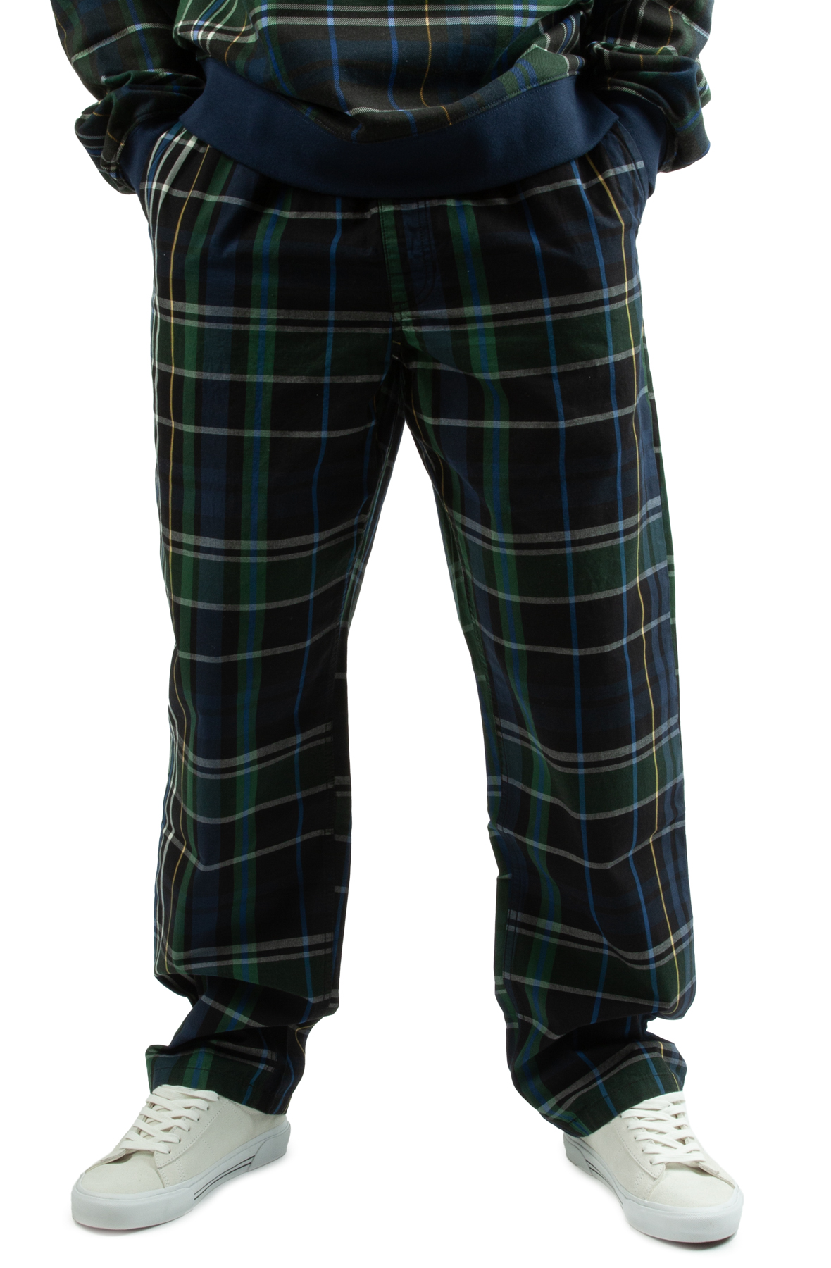 Range Loose Plaid Pant