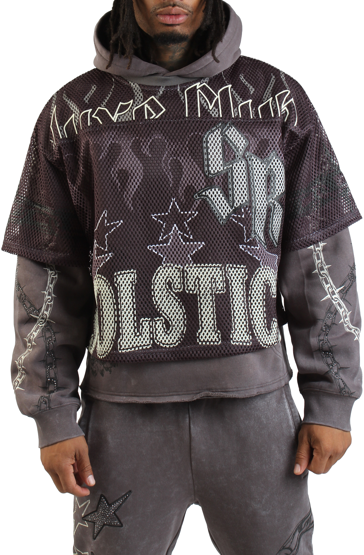 Luxe Club Layered Hoodie