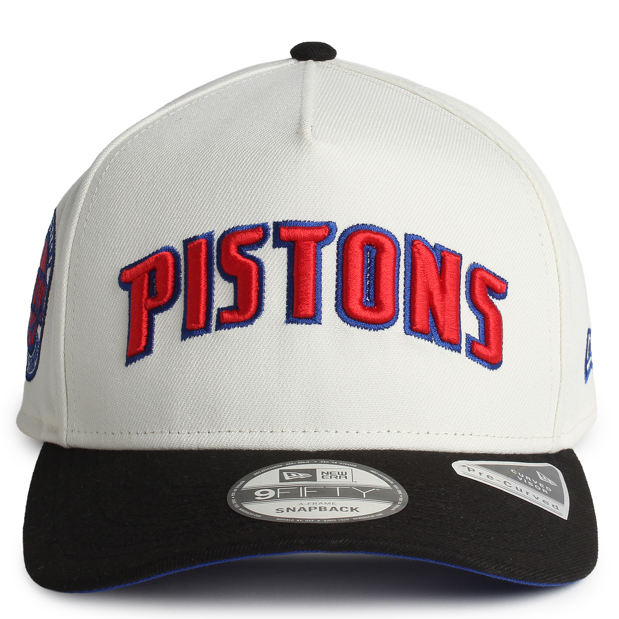 NBA Detroit Pistons 9FIFTY A-Frame Pre-Curved Snapback