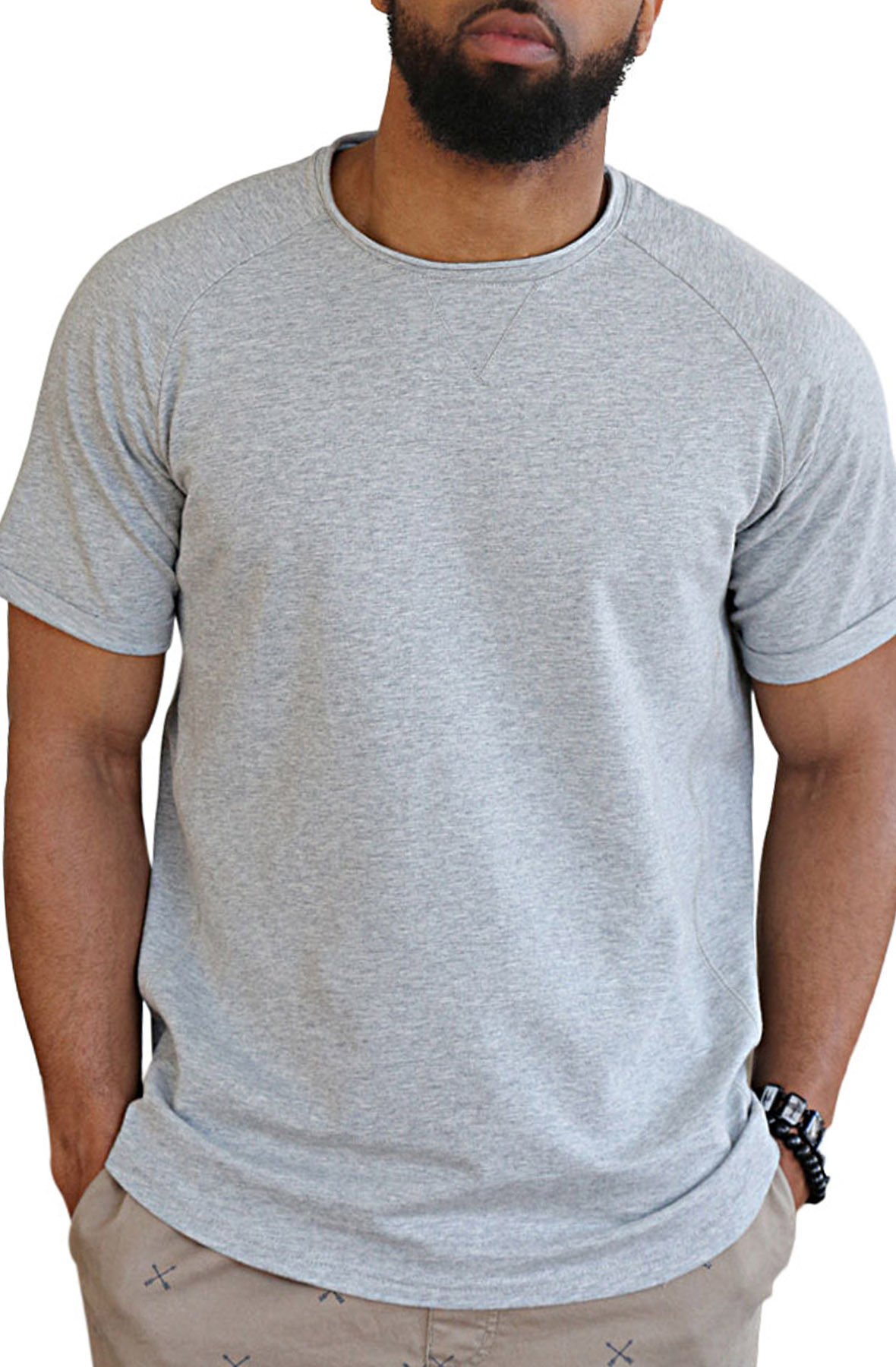 Lux Tee Grey