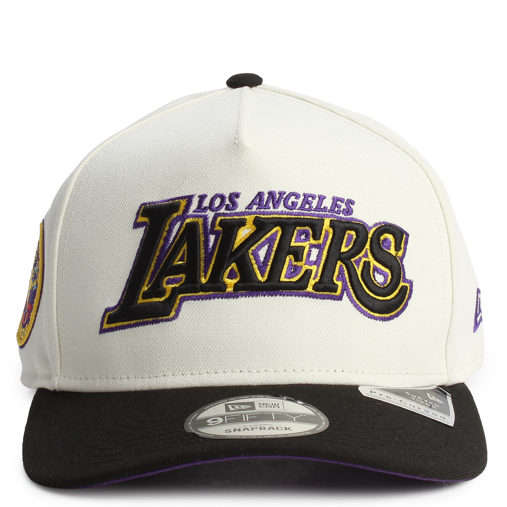 NBA Los Angeles Lakers 9Fifty A-Frame Pre-Curved Snapback