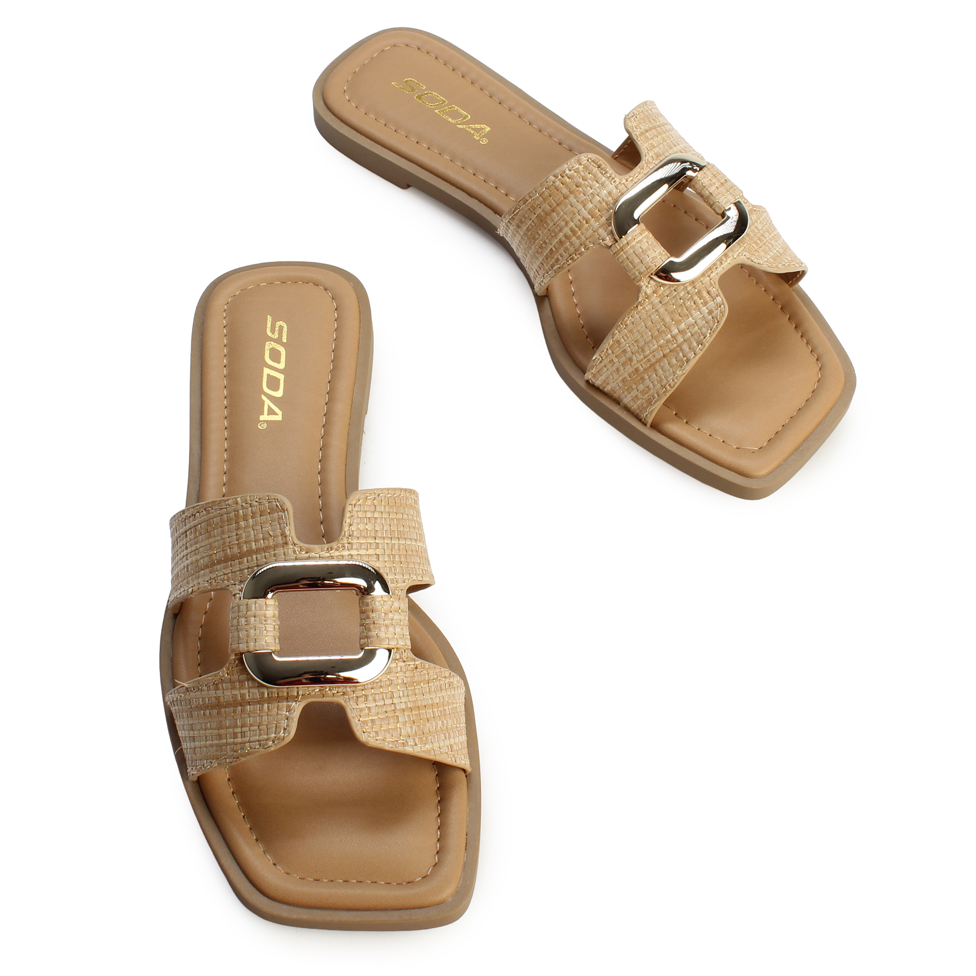 Feng Flat Sandal
