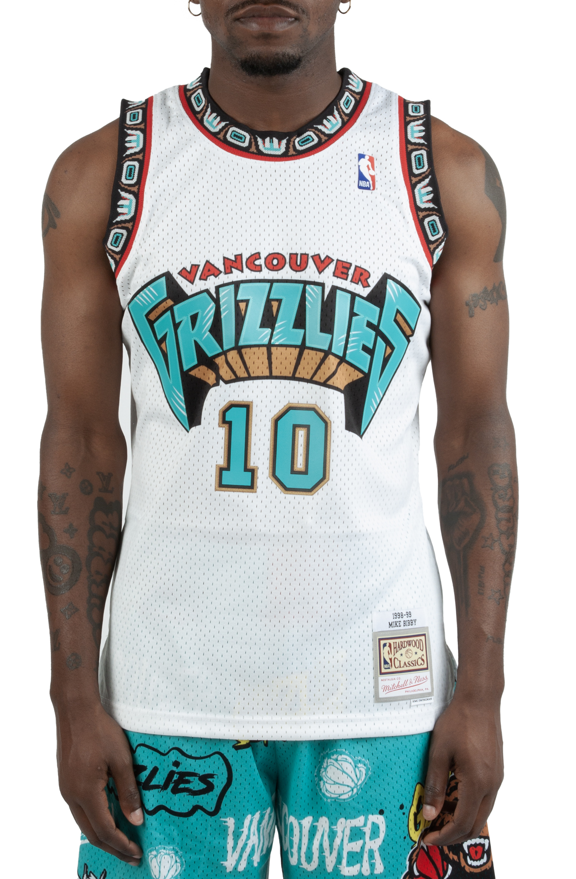 Product vancouver grizzlies mitchell ness hardwood classics