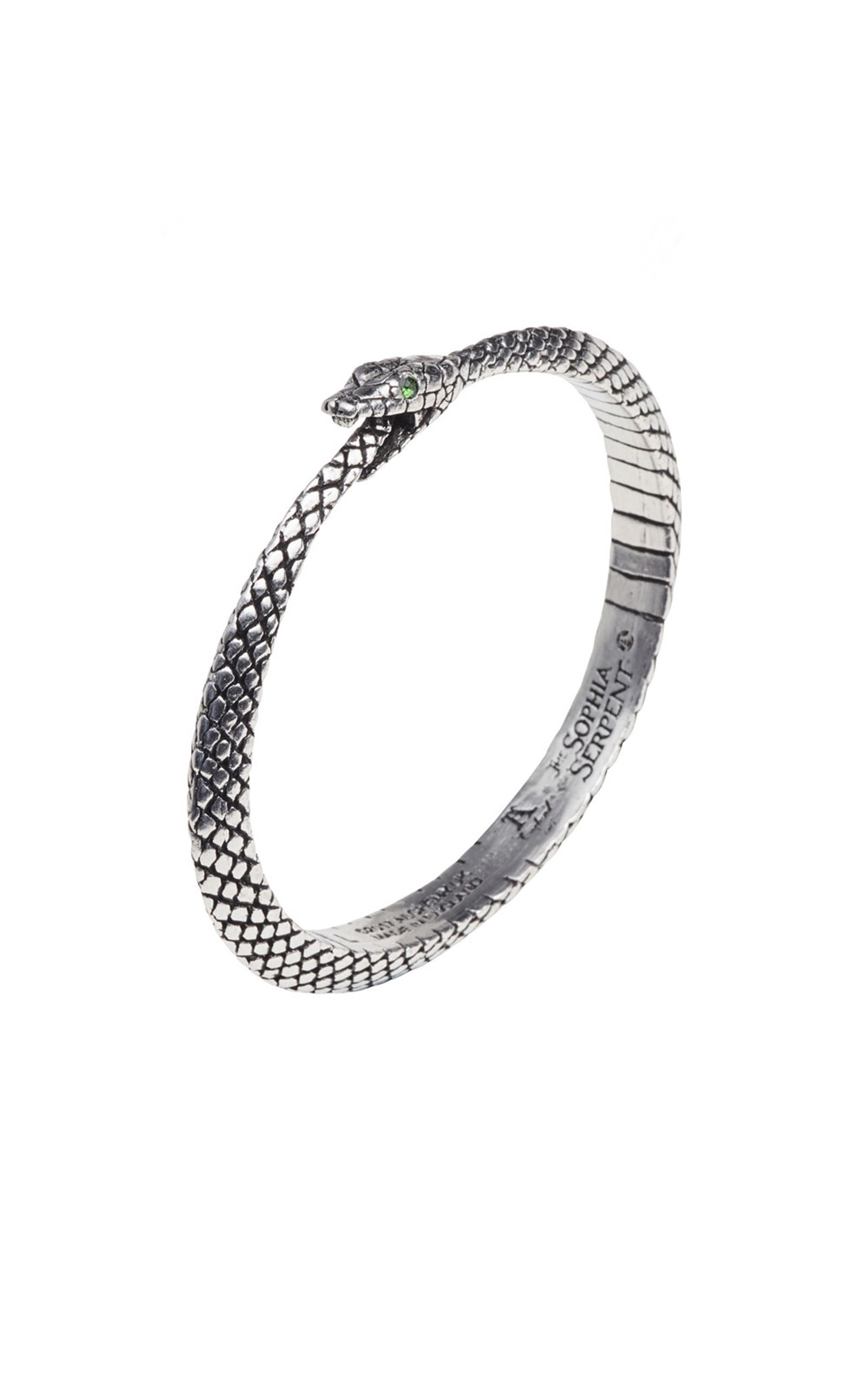 The Sophia Serpent Bangle