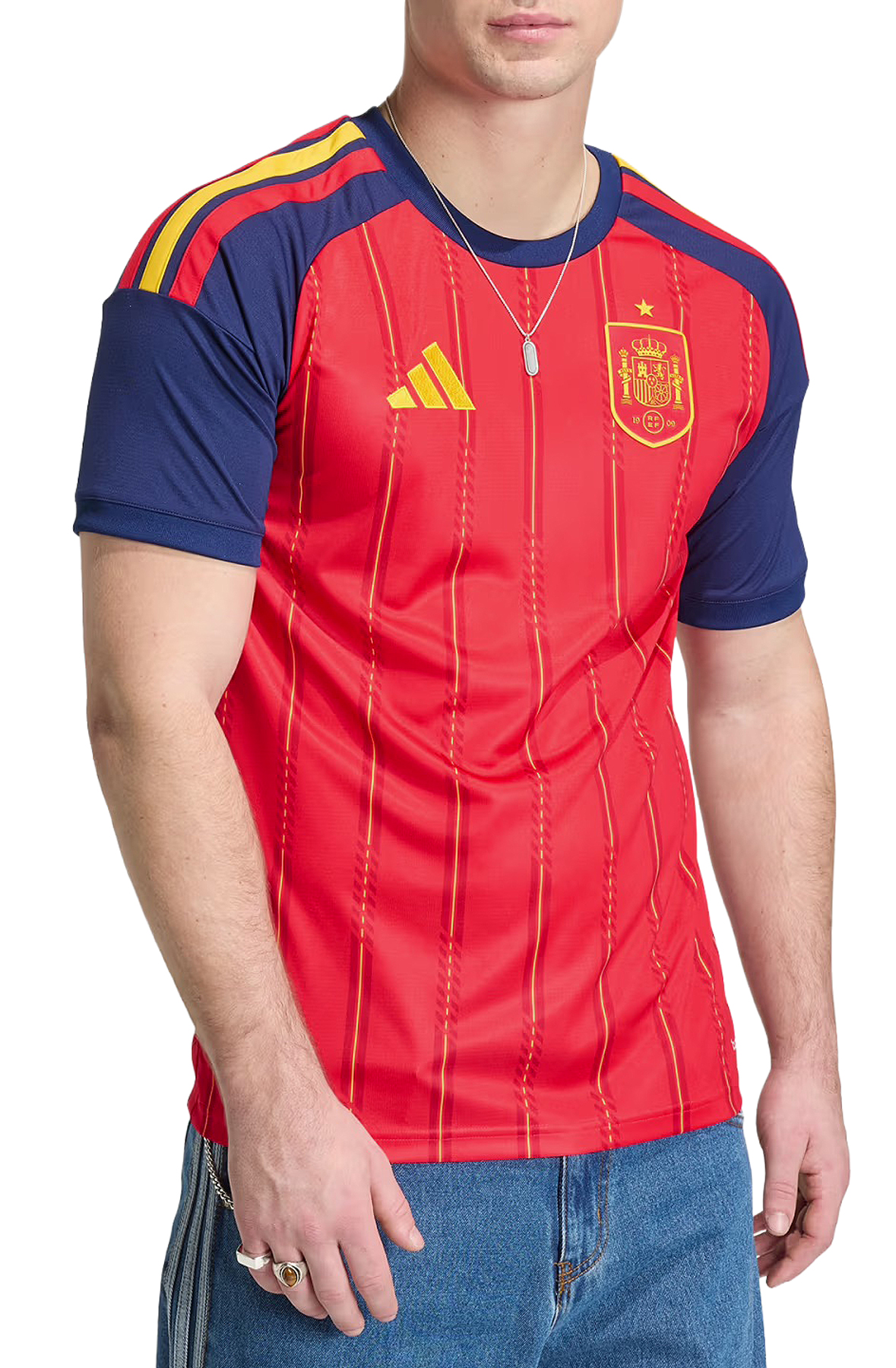 Spain 26 Home Jersey