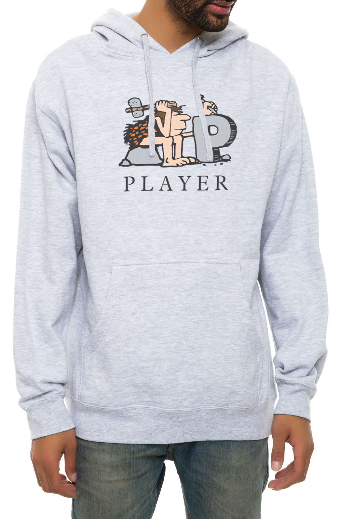 The OG Player Hoodie in Heather Grey