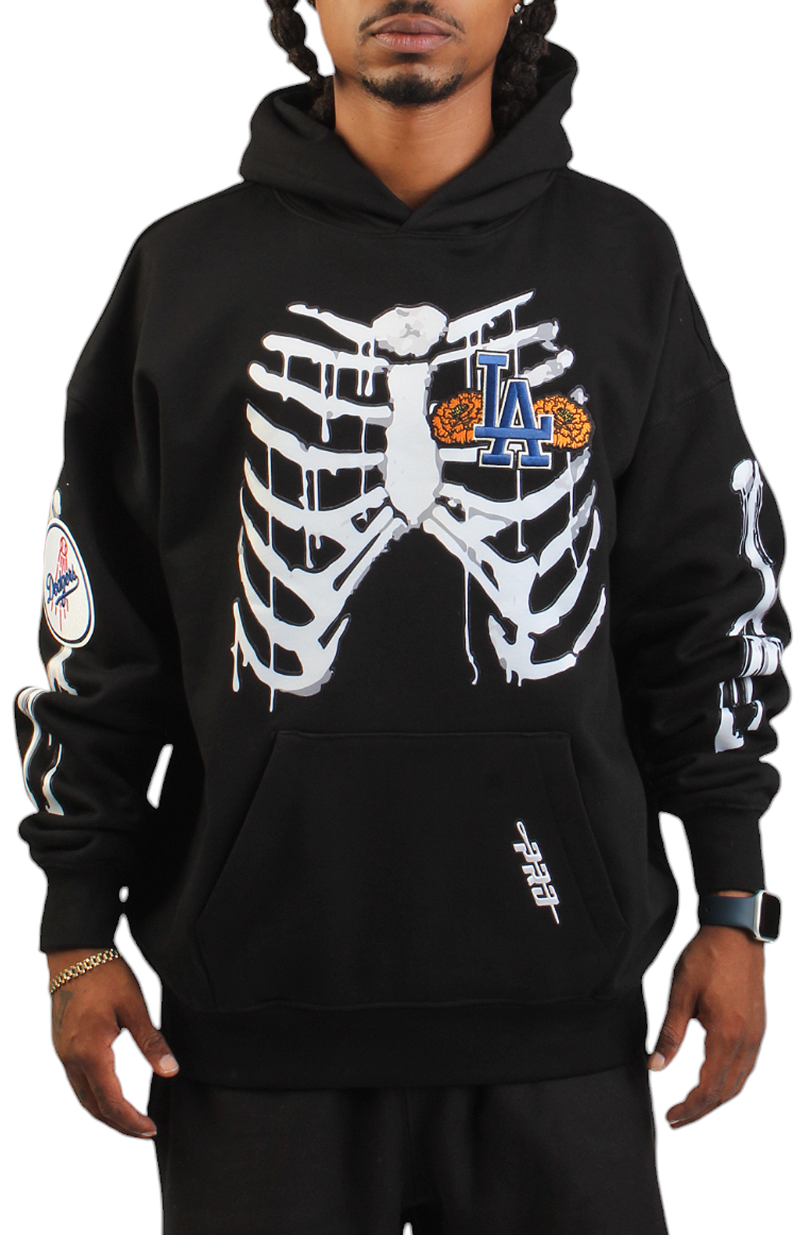 MLB Los Angeles Dodgers Rib Cage Hoodie