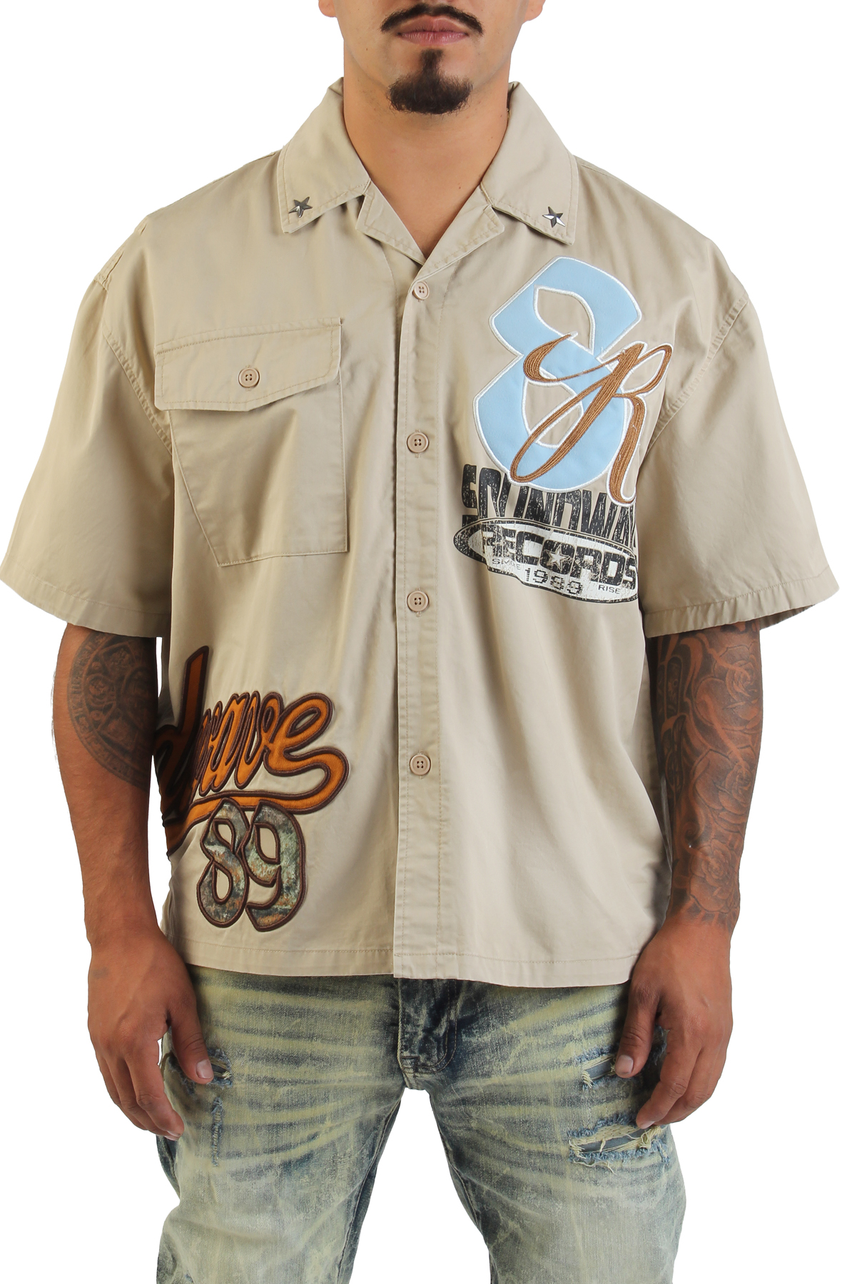 Oversized Wilds Woven Shirt