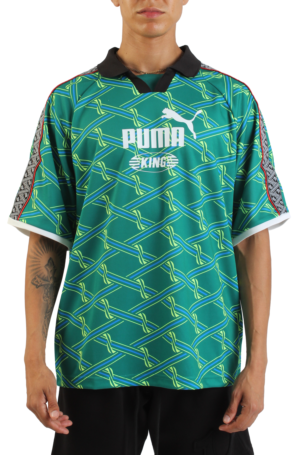 King Relaxed V-Neck Football Jersey