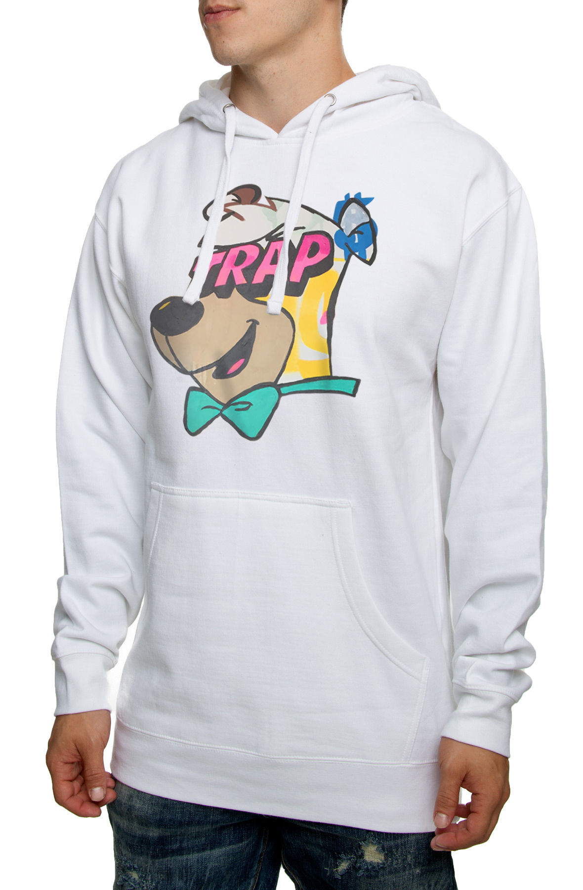 The Trap Art Hoodie in White