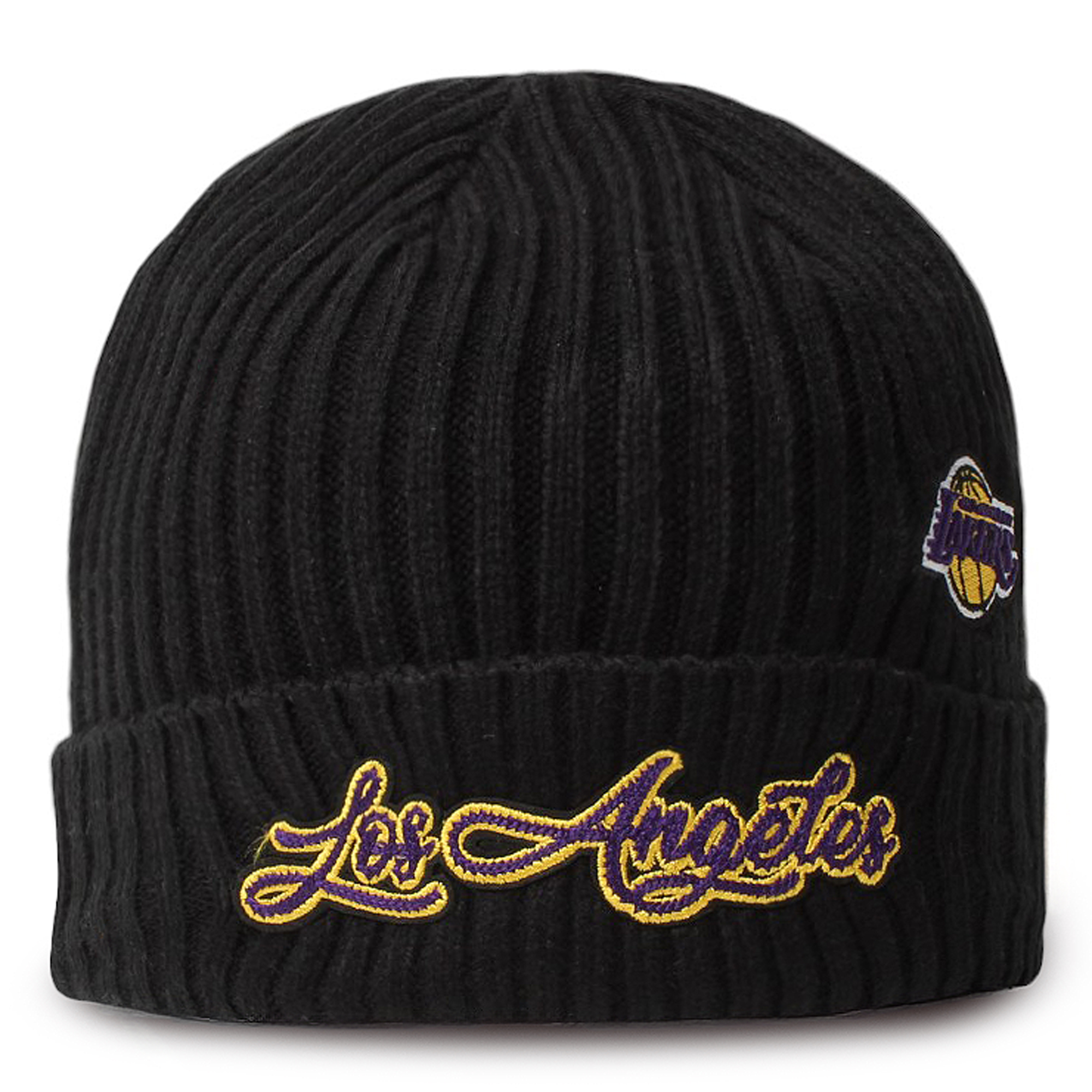 NBA Lakers Script Beanie