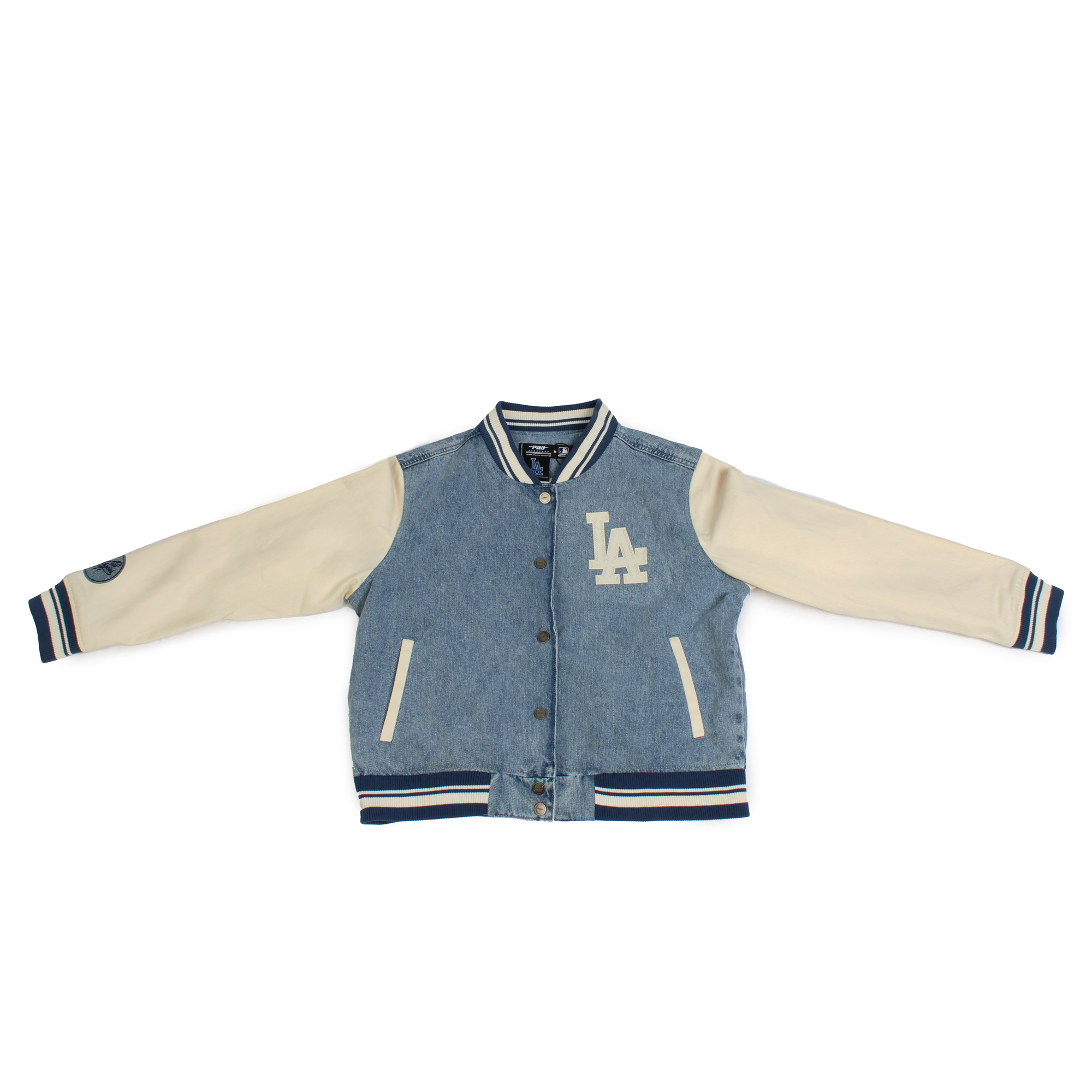 Los Angeles Dodgers Denim Varsity Jacket