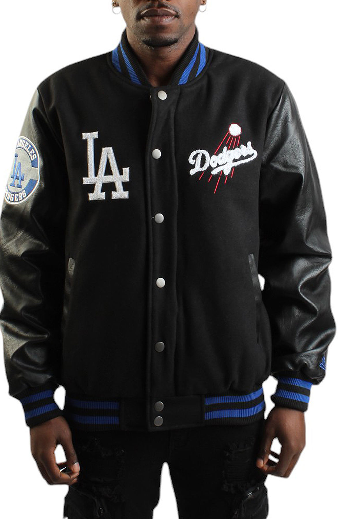 MLB Los Angeles Dodgers Wool Varsity Jacket