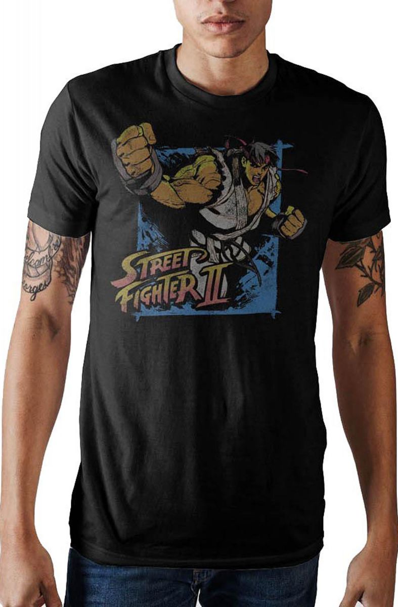 FULL SCALE The Capcom Street Fighter 2 Tee in Black TS52S1SFC - Karmaloop