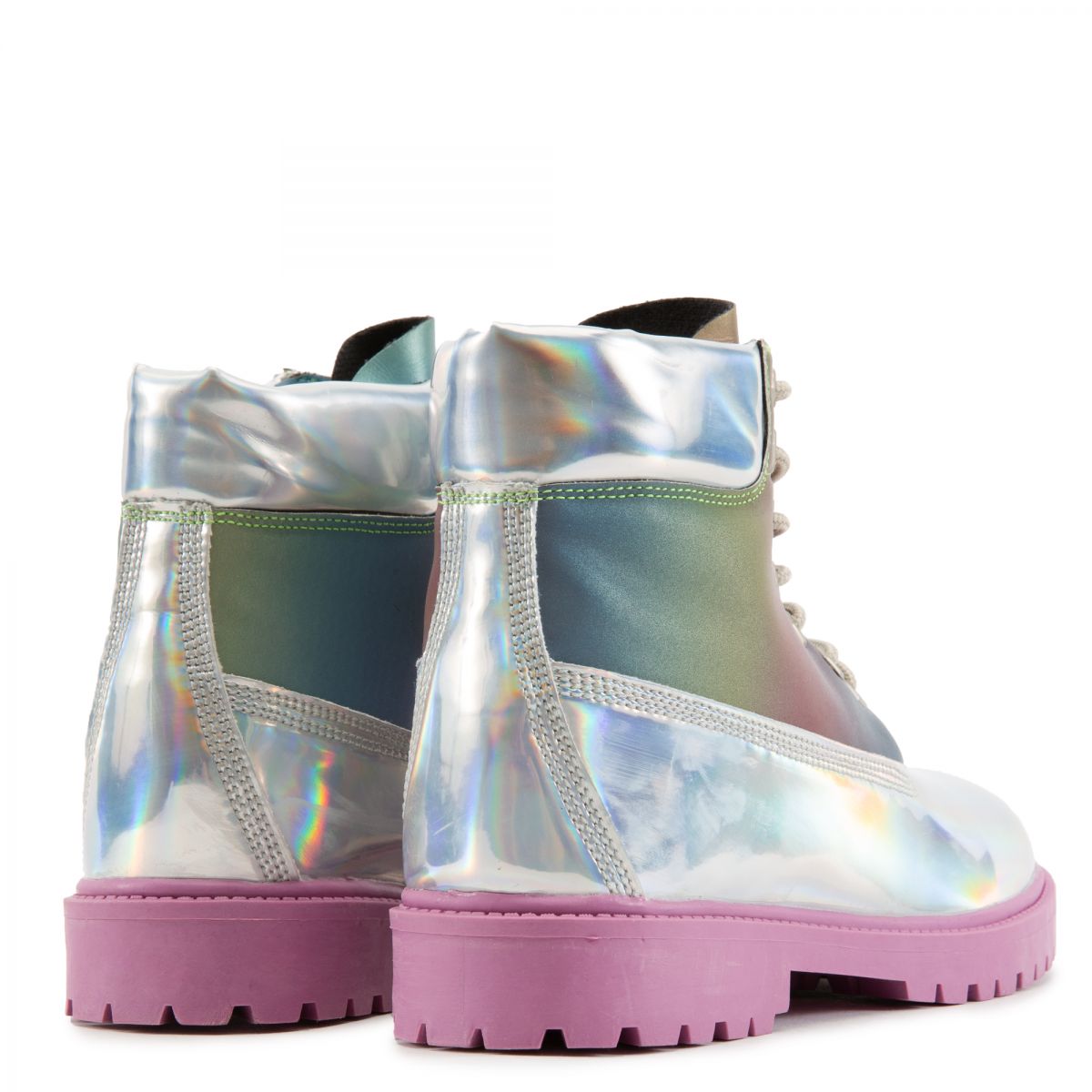 maison margiela holographic boots