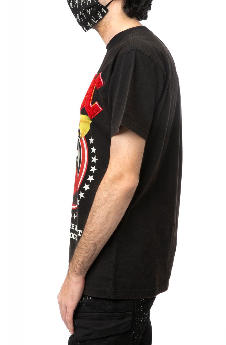 REASON AC/DC Video Short Sleeve Tee C0-103CBLK - Karmaloop