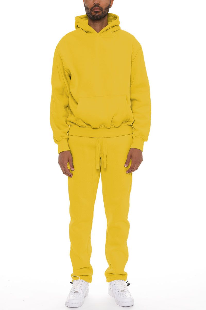 WEIV Pro Comfort Hoodie Set SET-WF104-WF150-YELLOW - Karmaloop