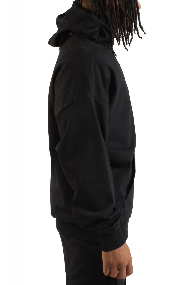 REBEL MINDS Cropped Full-zip Hoodie 952-311JBLK - Karmaloop