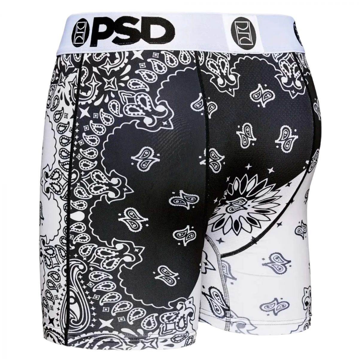 PSD Dr Blk Bandana Boy Shorts Women's Bottom Underwear