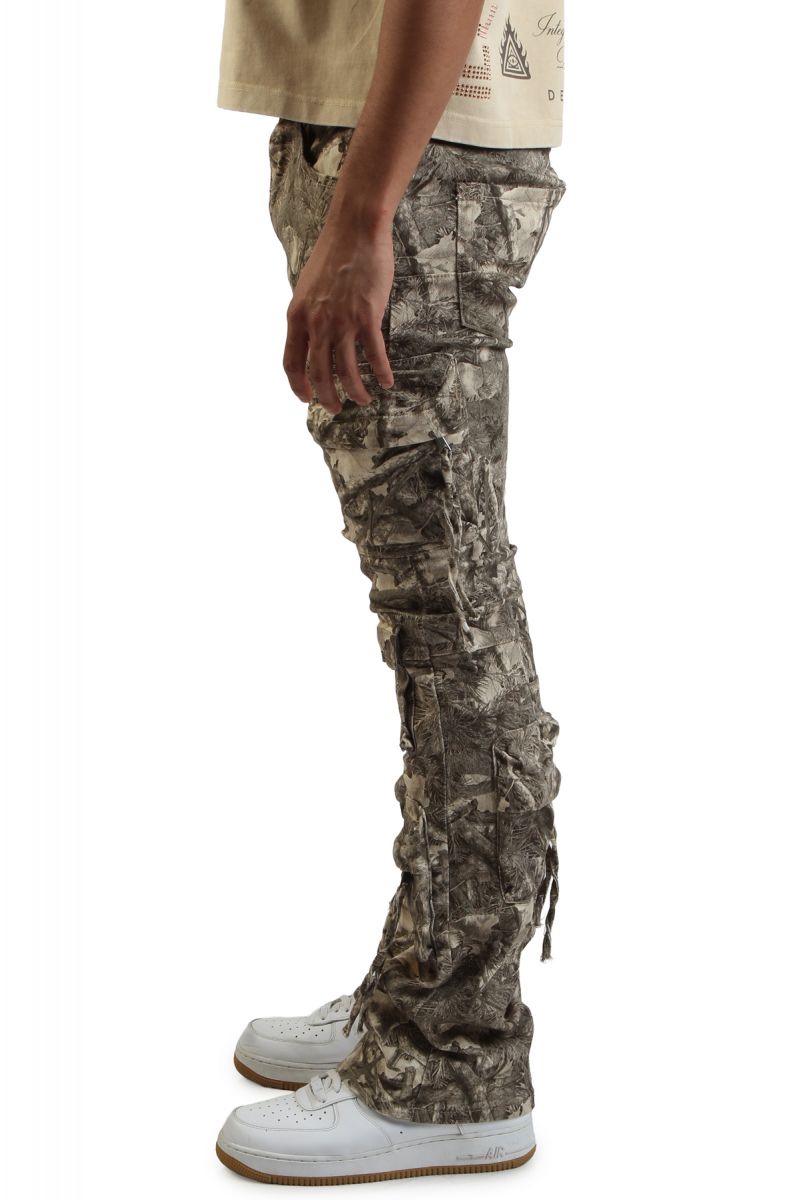 KLOUD 9 Zip Pocket Cargo Pants P25176-CAMO - Karmaloop