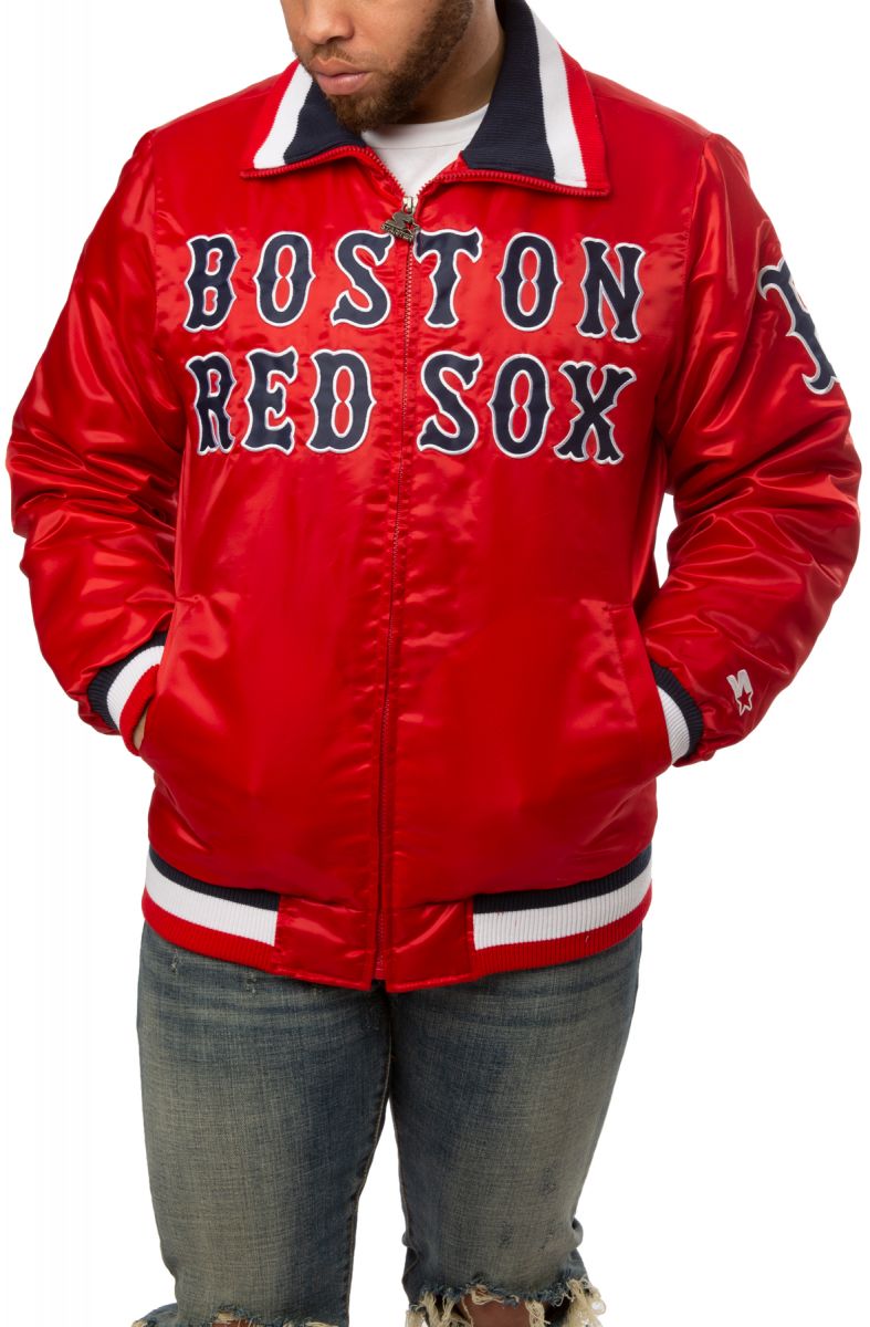 STARTER Boston Red Sox Varsity Jacket LS850697-BRX - Karmaloop