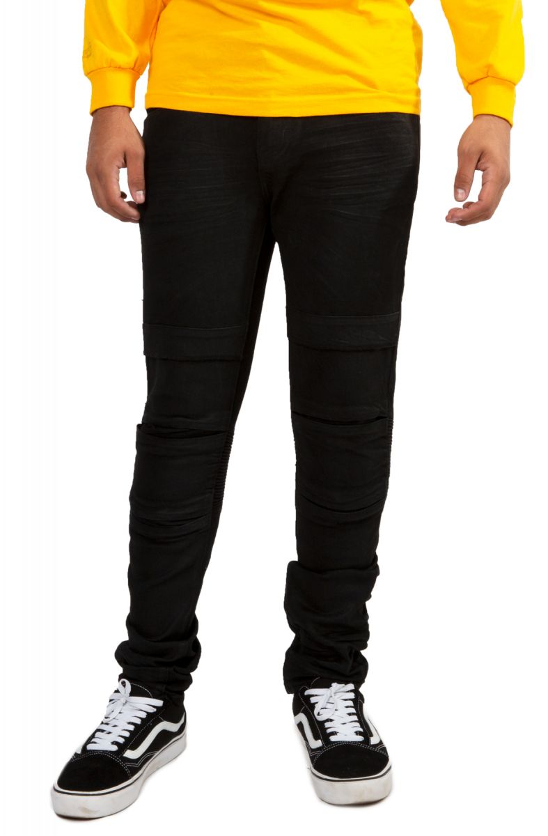 jet black denim jeans