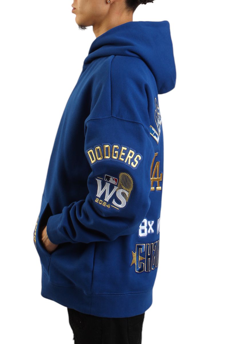 PRO STANDARD MLB Dodgers World Series Champs Hoodie LLD5315469-DBL