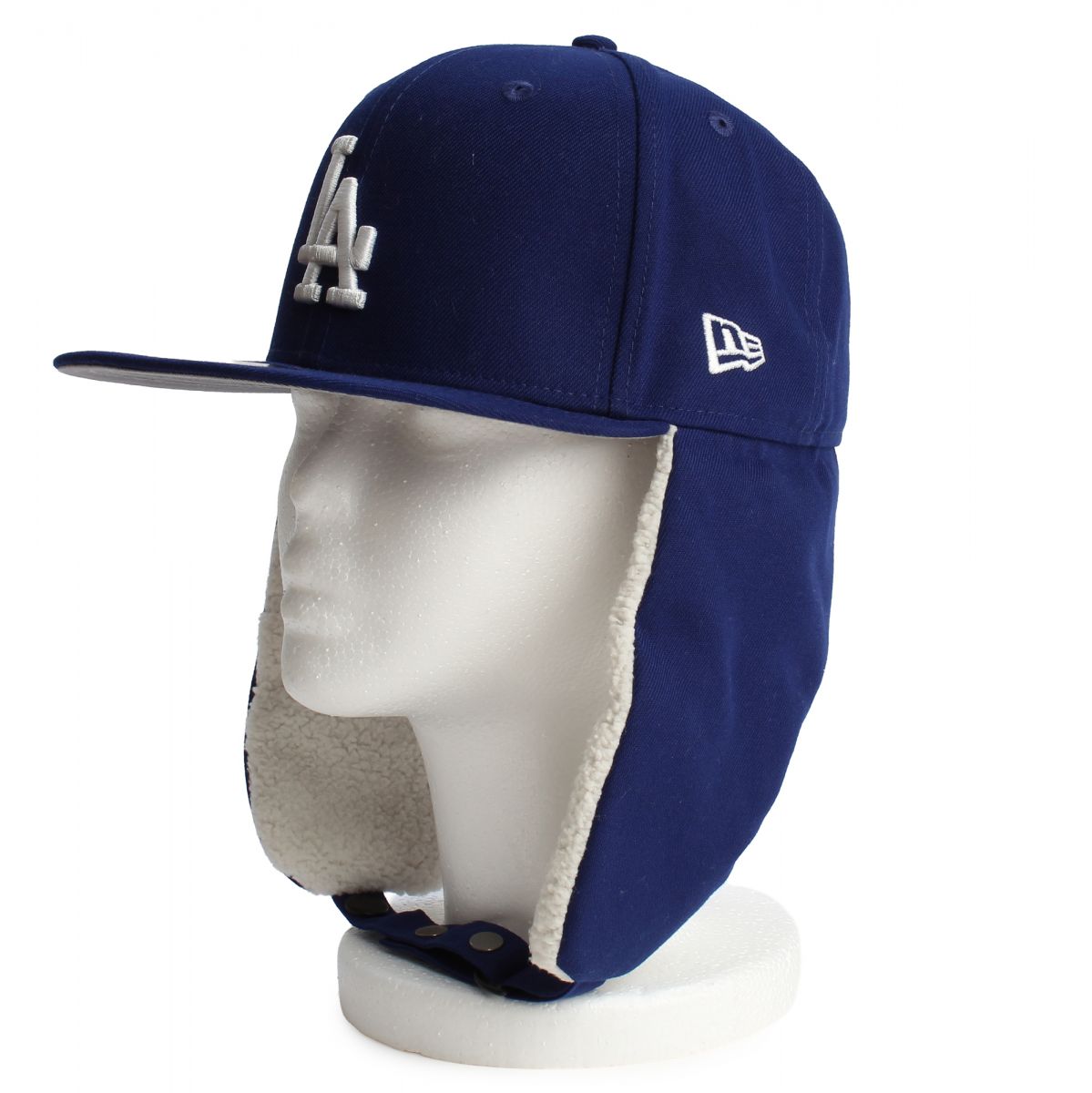 NEW ERA CAPS MLB Los Angeles Dodgers Dog Ear Fitted Hat 60758586