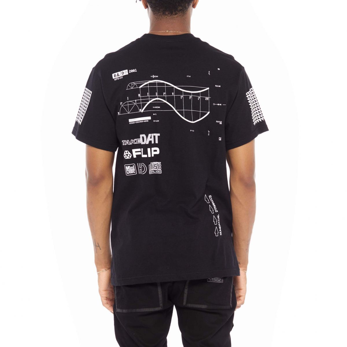 8&9 CLOTHING Trappin T Shirt Black SSTRPBLK - Karmaloop