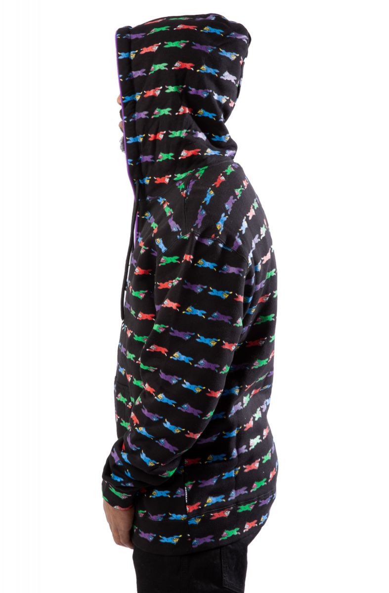 ICE CREAM Grass Zip-Up Hoodie 411-7307-BLK - Karmaloop