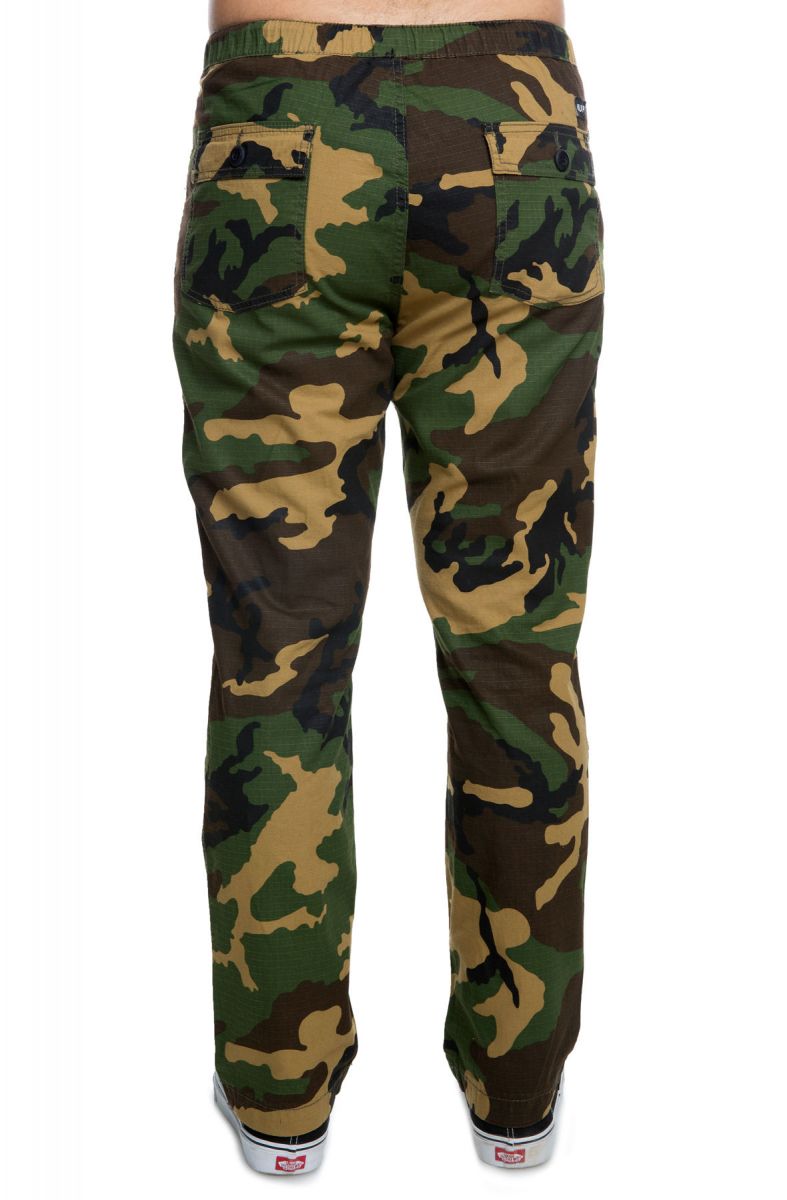 HUF The Easy Pants in Woodland Camo PT00070-WOODC - Karmaloop