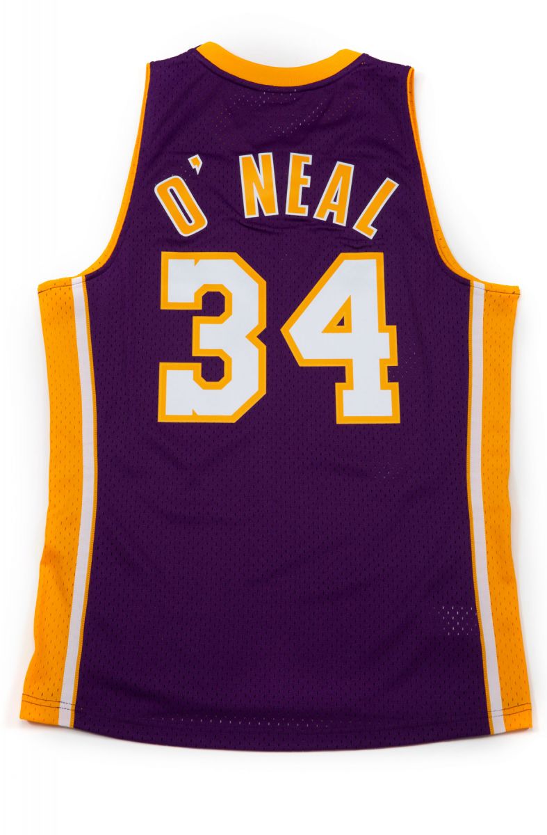 shaq lakers jersey blue