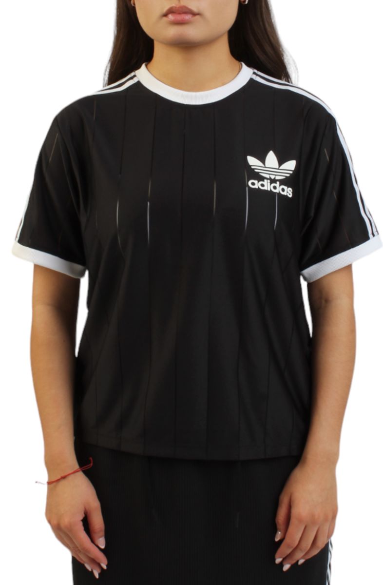 ★★Adairs★★ 3S Pinstripe Tee Black IX5505 ADIDAS Adicolor 3-Stripes Pinstripe T-shirt IX5505 - Karmaloop