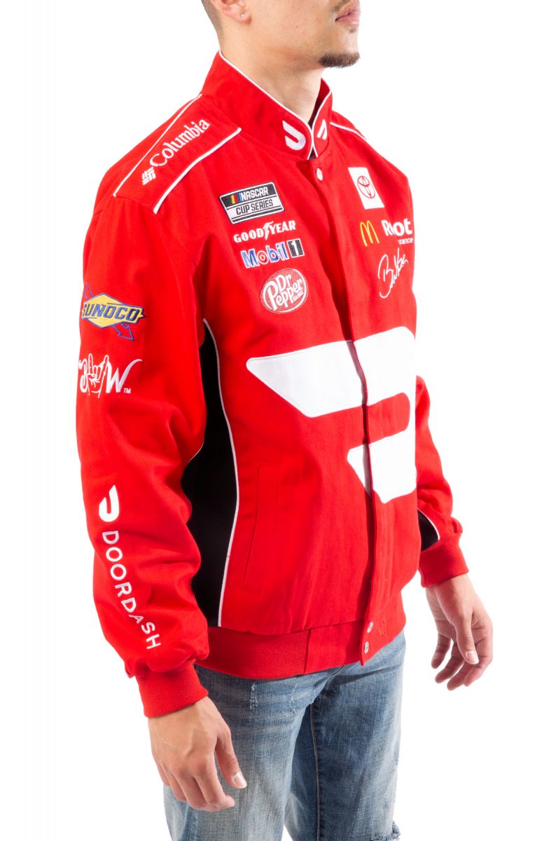 JH DESIGN DoorDash Racing Jacket BW0303DD21-RED - Karmaloop