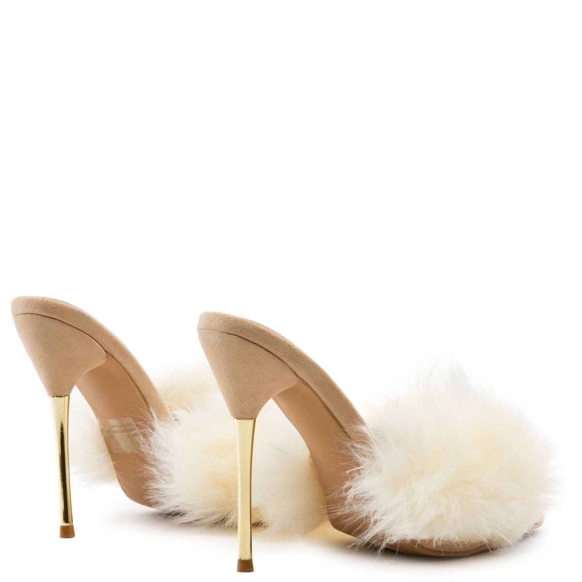 TK Maxx shoppers ridicule £130 furry heels that look like 'skinned