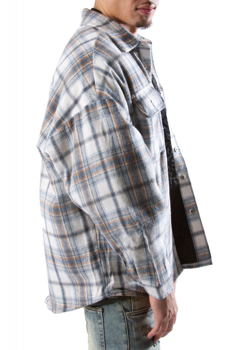 NOKWAL Plaid Club Flannel Jacket 202104NOPWB - Karmaloop