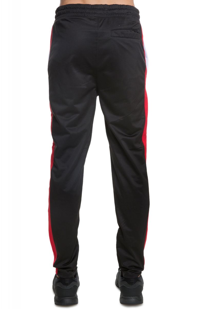 REBEL MINDS The Draco Track Pants in Chicago Away White and Red 82 ...