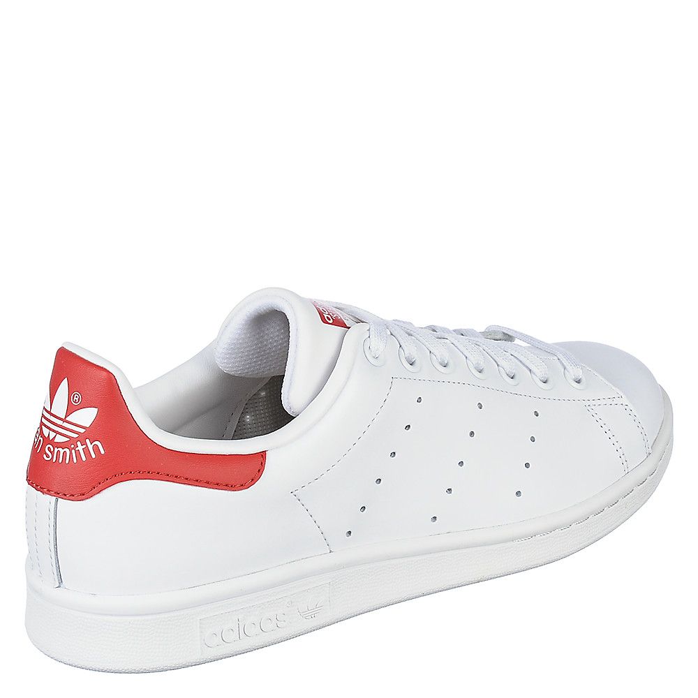 adidas stan smith white red