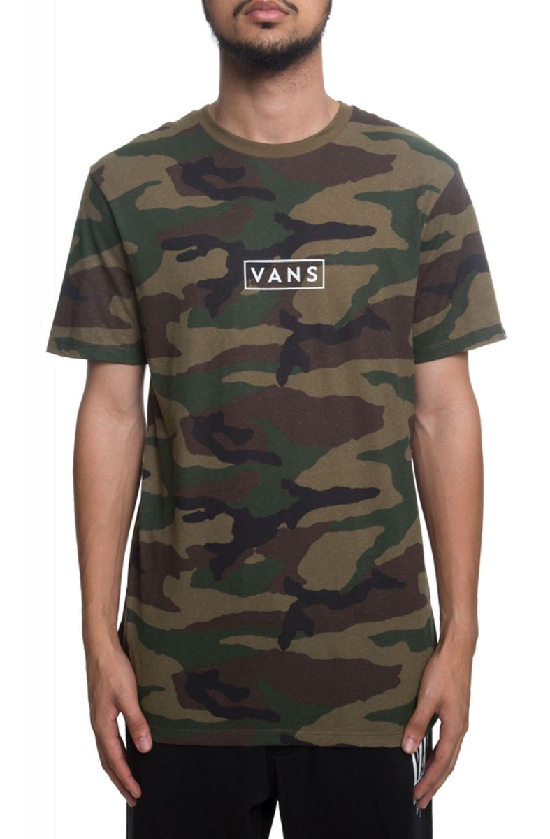 vans camo tee