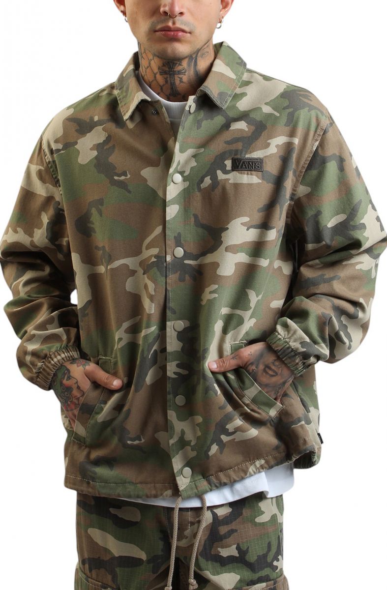 VANS Torrey Canvas Coach Jacket VN000HMGLVB Karmaloop