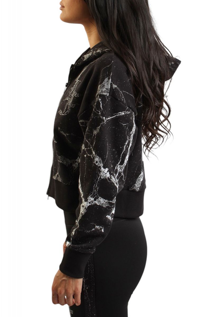PUMA HOOPS X LAFRANCE WRITTEN IN CHROME CROPPED HOODIE 63078301