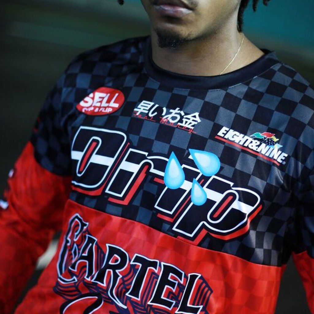 8&9 CLOTHING Drip FMX Motocross Jersey Long Sleeve MSDRIP Karmaloop