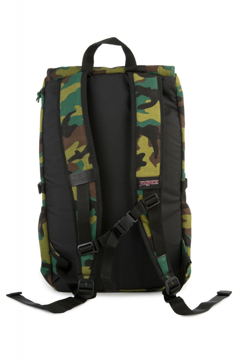 JANSPORT The Hatchet Spec Ed Backpack in Canvas Surplus Camo ...