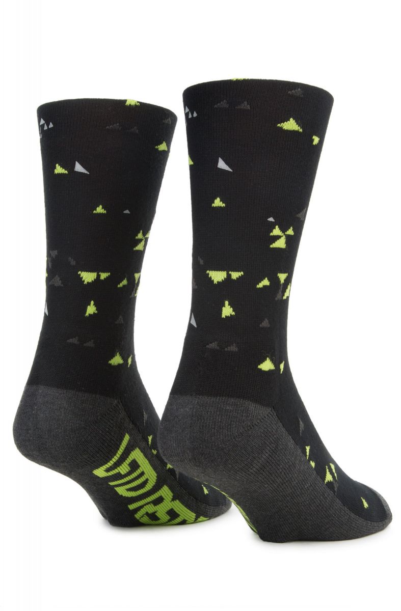 LRG The Aurora Crew Socks in Black SZ156523BLK - Karmaloop